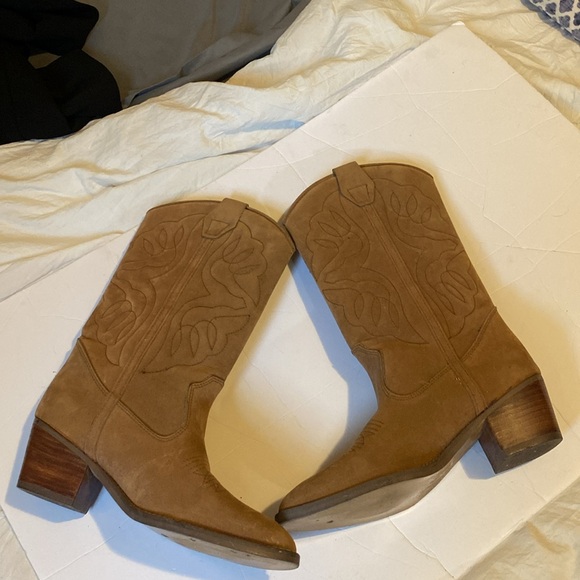 Very vintage western boots men’s size 10 good condition a few small flaws - Picture 3 of 8